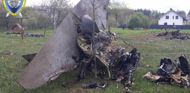 Появились новые подробности крушения самолета Як-130 под Барановичами
