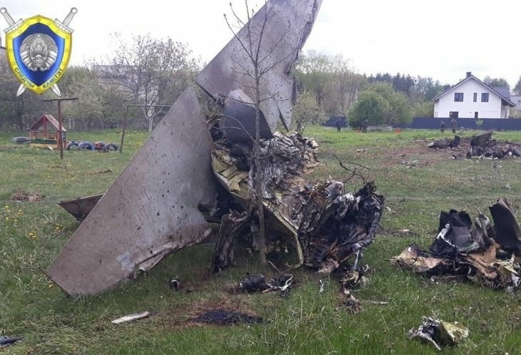 Следователи показали ранее не опубликованное видео крушения самолета в Барановичах
