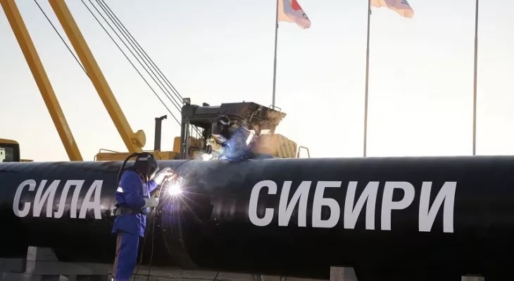 «Газпром» объявил об остановке поставок газа в Китай по «Силе Сибири»