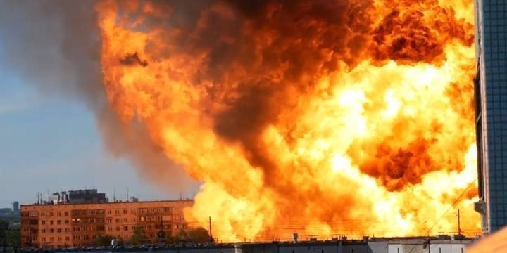 В Новосибирске взорвалась автозаправка. Пострадали более 20 человек