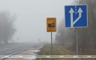 Где в Барановичах в январе установят датчики контроля скорости 