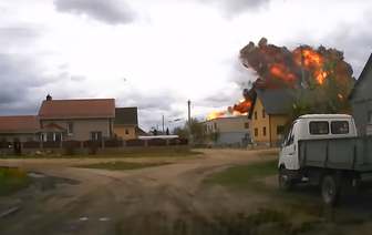 Момент авиакатастрофы в Барановичах попал на видеорегистратор