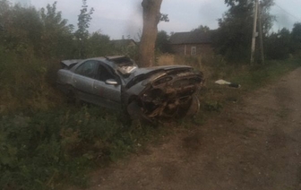 В Ляховичском районе легковушка врезалась в дерево - погибла несовершеннолетняя девушка