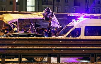 Страшная авария в Московской области - самосвал протаранил колонну военных автобусов. Много пострадавших, есть погибшие