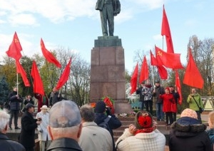 День Октябрьской революции отметили в Бресте