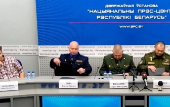 На брифинге МИД в Минске неожиданно появился Роман Протасевич