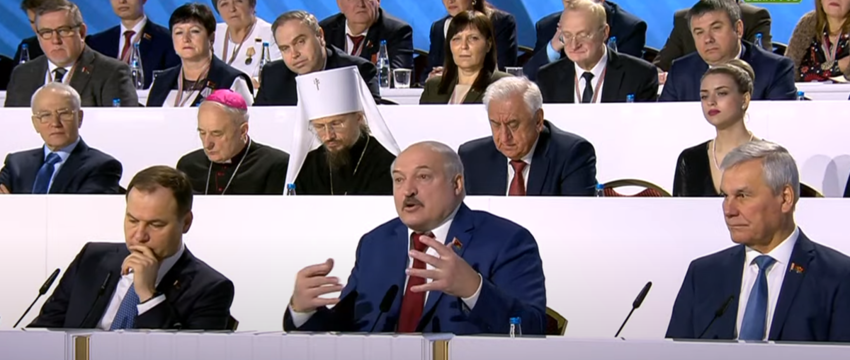 Что происходит на «всебелорусском собрании» – лица, реплики, цифры и снова Лукашенко. День второй