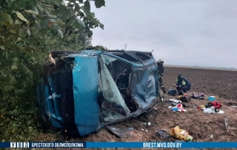 Легковушка вылетела в кювет и перевернулась в Березовском районе - пострадал водитель и трое детей