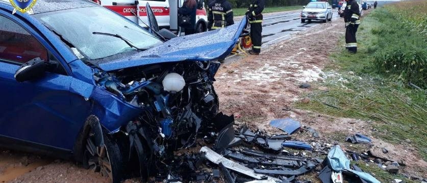 Страшная авария в Гродненском районе: один водитель погиб, его 8-летняя дочь и второй водитель - в реанимации