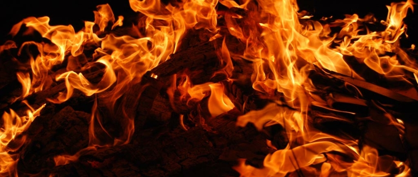 В Барановичском районе горел дом