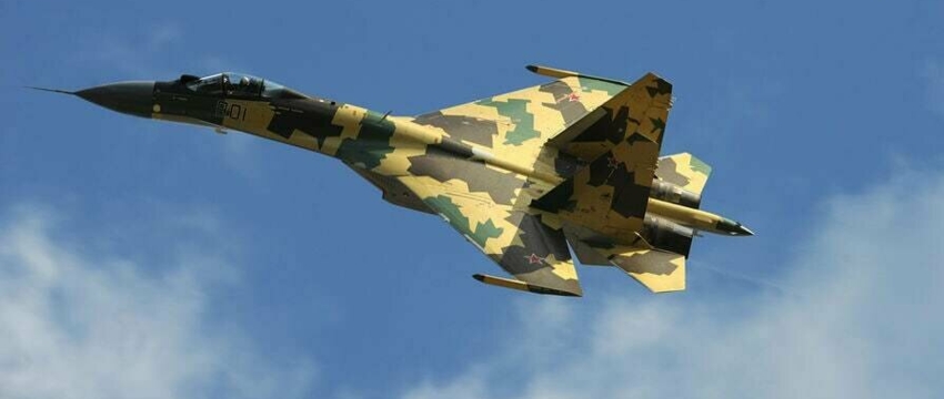 Украинцы сбили в районе Новой Каховки российский самолет Су-35