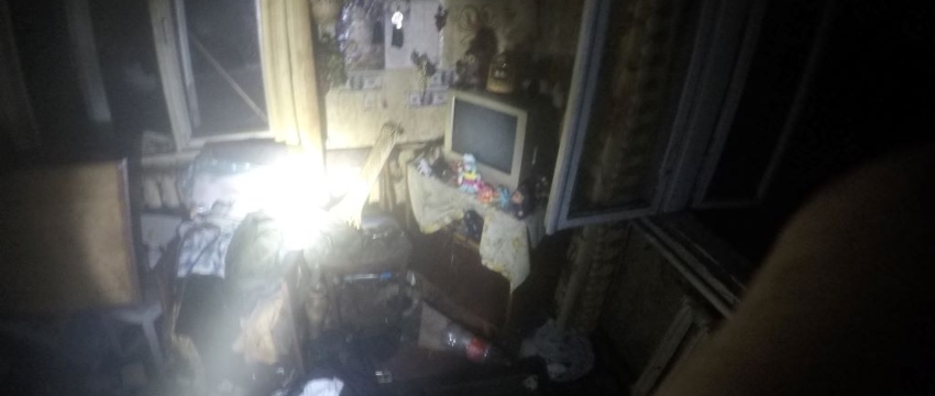 В Барановичах горел жилой дом, хозяина спасли через окно