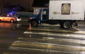 В Барановичах грузовик на пешеходном переходе сбил 64-летнюю пенсионерку
