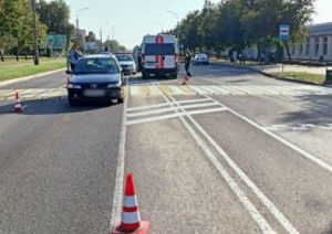 В Кобрине травмирована пешеход