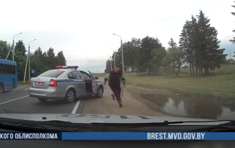 Погоня в Барановичах: как сотрудники ГАИ преследовали водителя-бесправника 