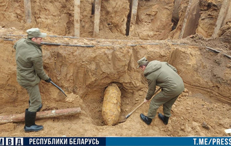 Авиабомба весом в четверть тонны обнаружена на детской площадке в Минске