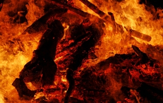В Ляховичском районе мужчина погиб на пожаре