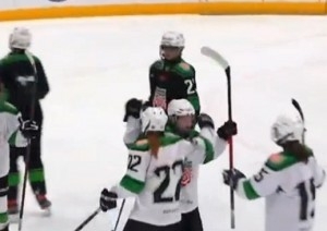Первый в истории Беларуси матч женской хоккейной лиги прошел в Минске