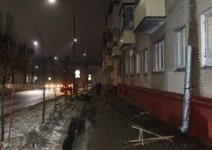 В Гомеле на гимназисток упала ледяная глыба. Возбуждено уголовное дело