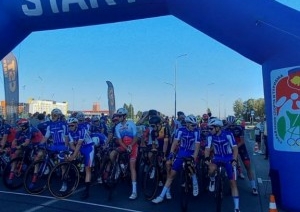 Первый этап мужской шоссейной велогонки  «Тур Беларуси» стартовал в Бресте