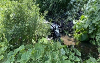 В Ляховичском районе легковушка вылетела в мелиоративный канал