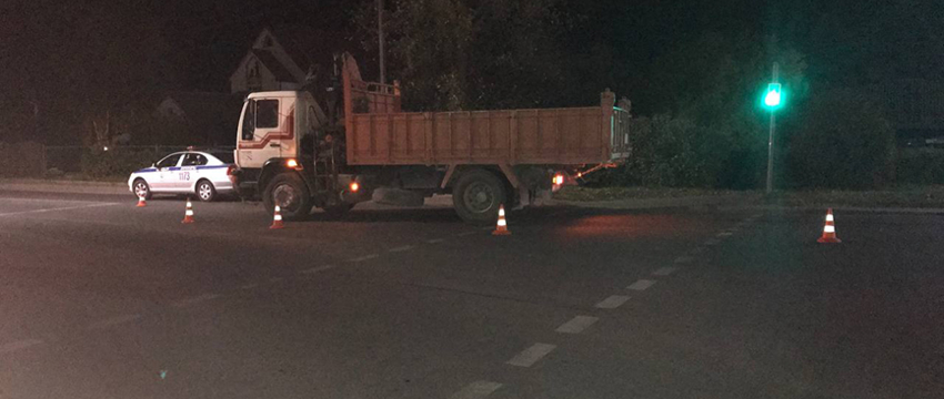 В Барановичах грузовик сбил ребенка на велосипеде