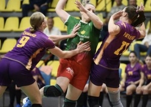 Женская гандбольная команда из Бреста с крупным счетом проиграла в матче чемпионата Беларуси
