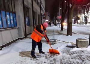 Сложные погодные условия в Бресте