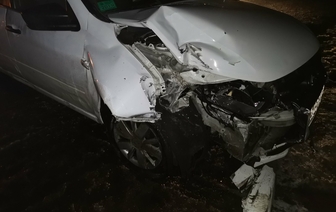 В Речицком районе пьяный мужчина пассажир напал на таксиста, а потом угнал его авто и попал в ДТП