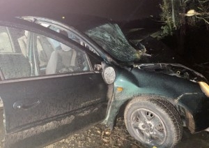 ДТП в Ивацевичском районе: 18-летний водитель Chrysler врезался в дерево