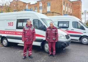 Автопарк Столинской райбольницы пополнился двумя автомобилями скорой помощи