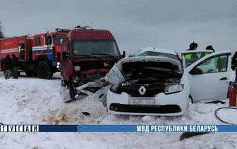 Страшная авария в Ушачском районе: погибли два человека