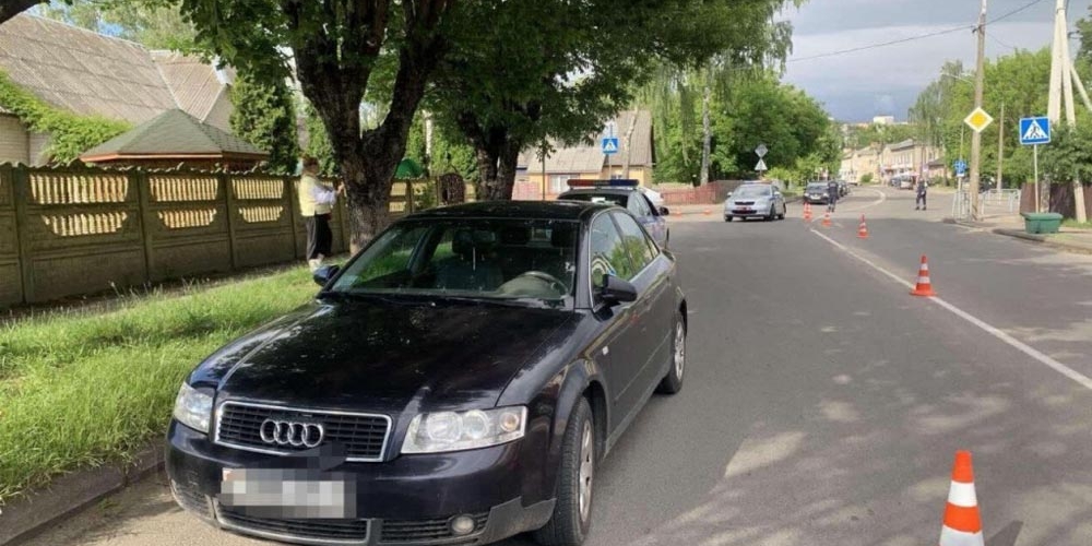 В Барановичах 80-летний пенсионер на Audi сбил женщину
