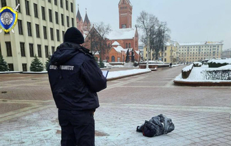 Мужчина поджог себя в центре Минска. Видеофакт