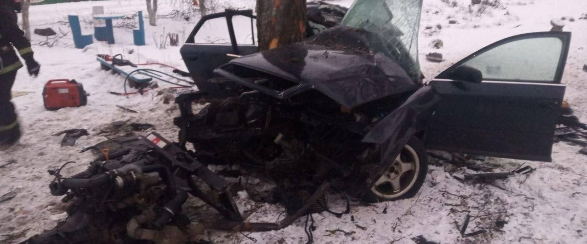 Страшная авария в Лунинецком районе - один человек погиб и двое травмированы