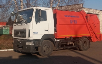 Автопарк Барановичского городского ЖКХ пополнил новый современный спецавтомобиль. Фотофакт