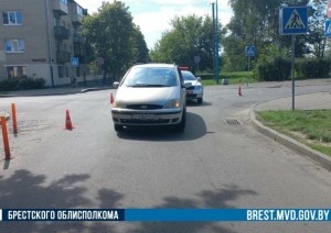 В Бресте произошло ДТП: сбили женщину-пешехода