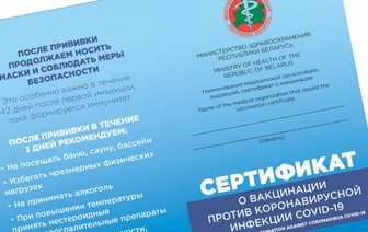 Беларусь и Россия договорились признавать сертификаты вакцинации от ковида